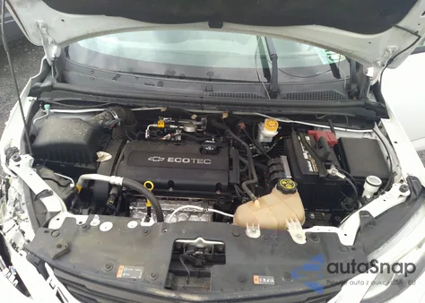 2017 Chevrolet Sonic Lt Auto z USA, uszkodzony, nr VIN 1G1JG6SH0H4143338